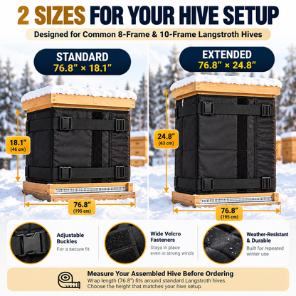 Zenlixa Winter Beehive Wrap
