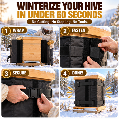 Zenlixa Winter Beehive Wrap